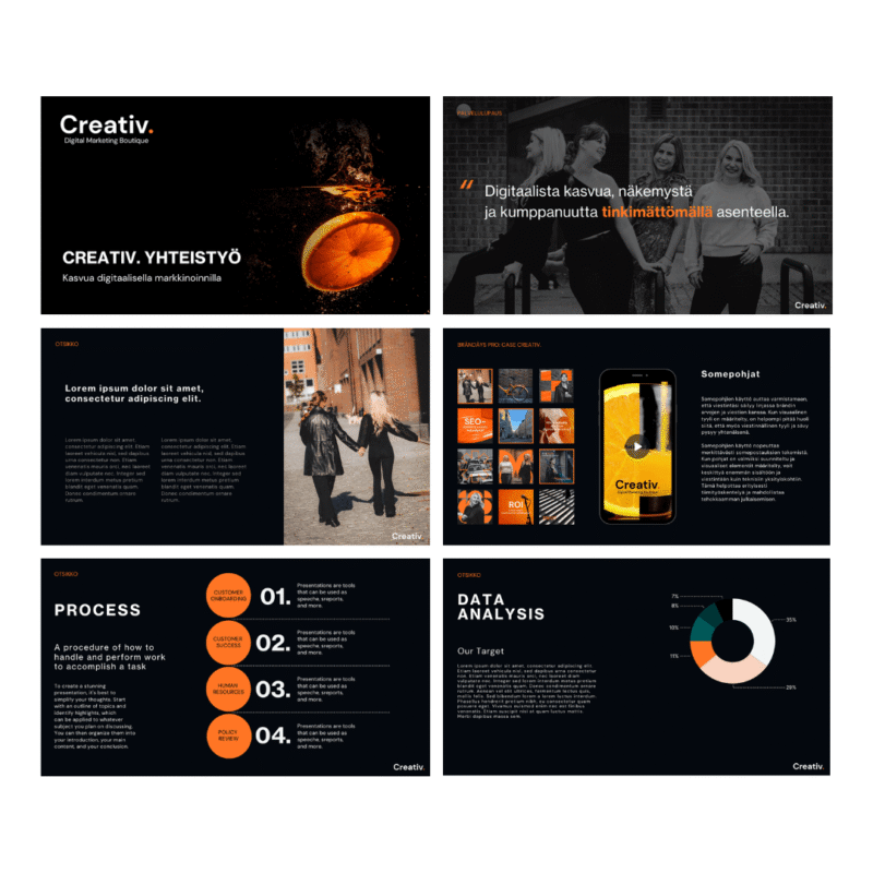Branded PowerPoint and Word templates